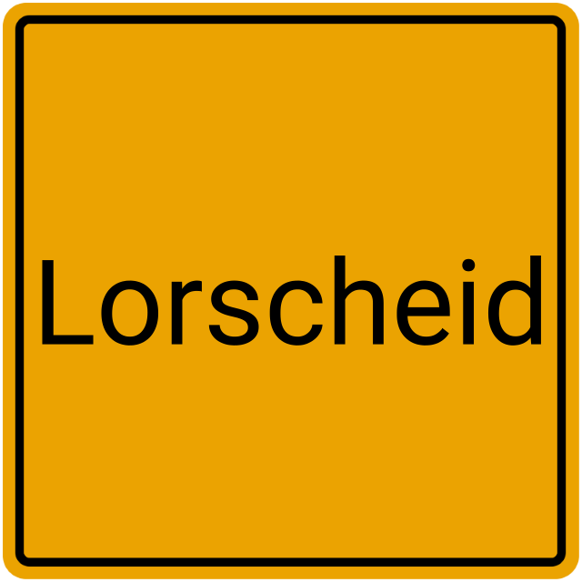 Meldebestätigung Lorscheid