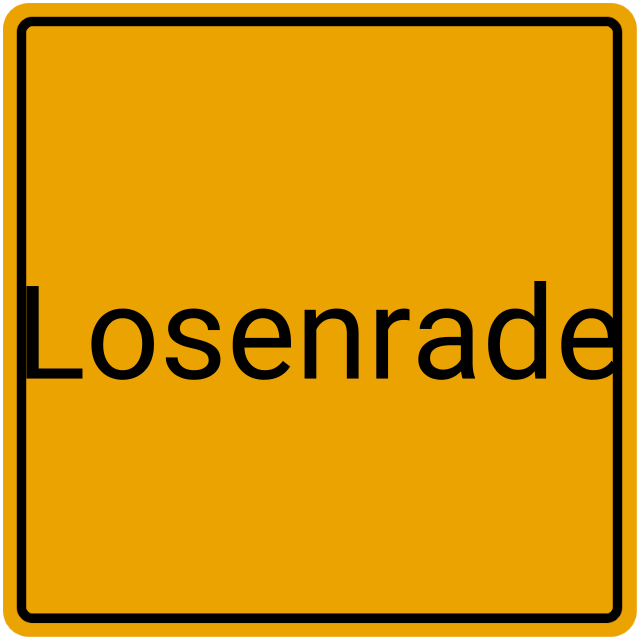 Meldebestätigung Losenrade