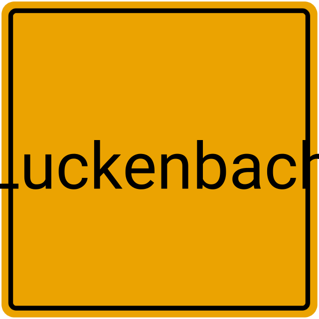 Meldebestätigung Luckenbach