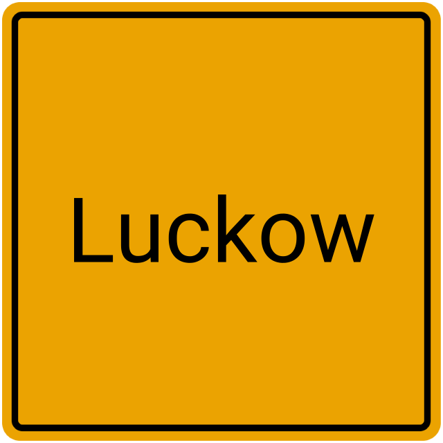 Meldebestätigung Luckow