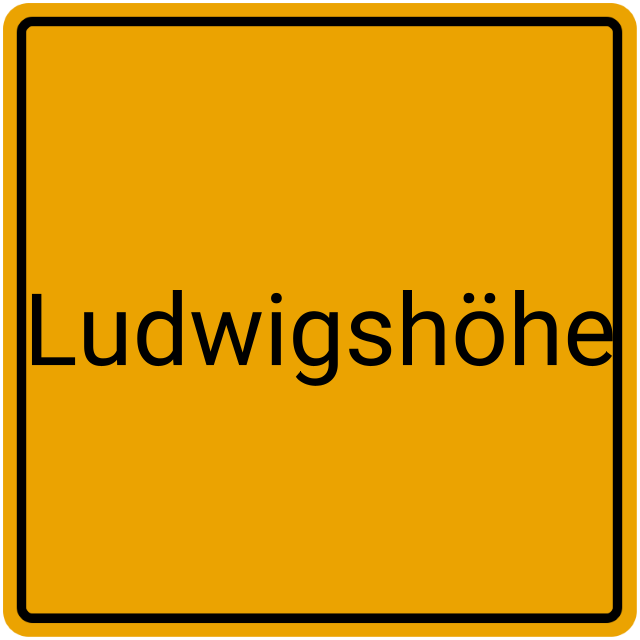 Meldebestätigung Ludwigshöhe