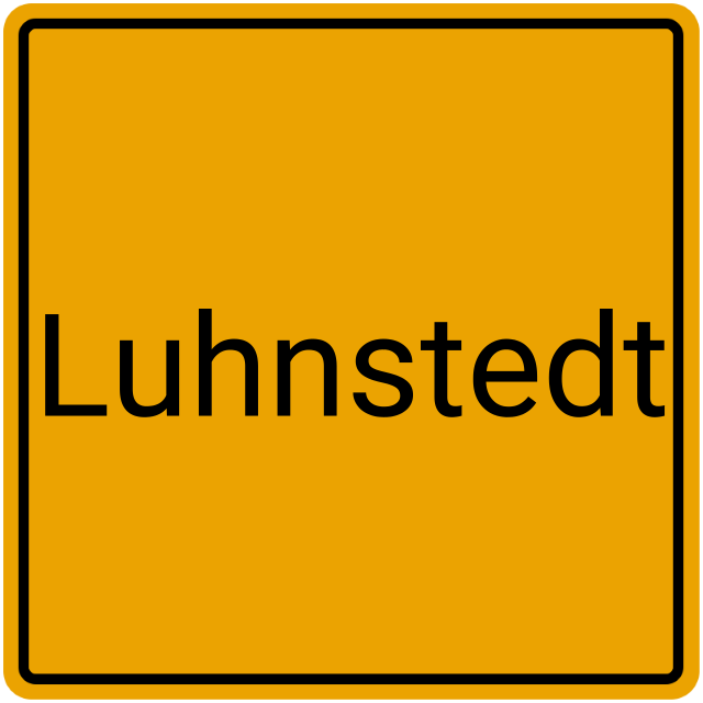 Meldebestätigung Luhnstedt