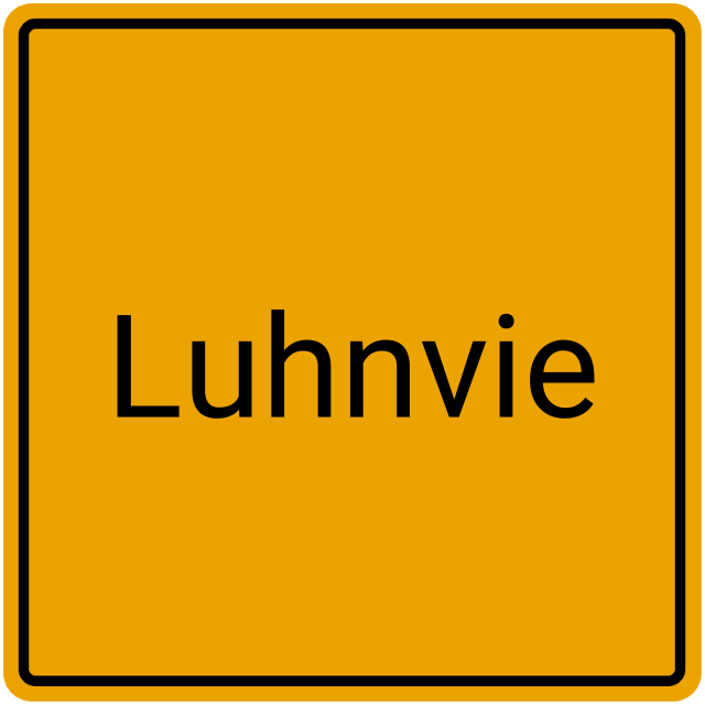 Meldebestätigung Luhnvie