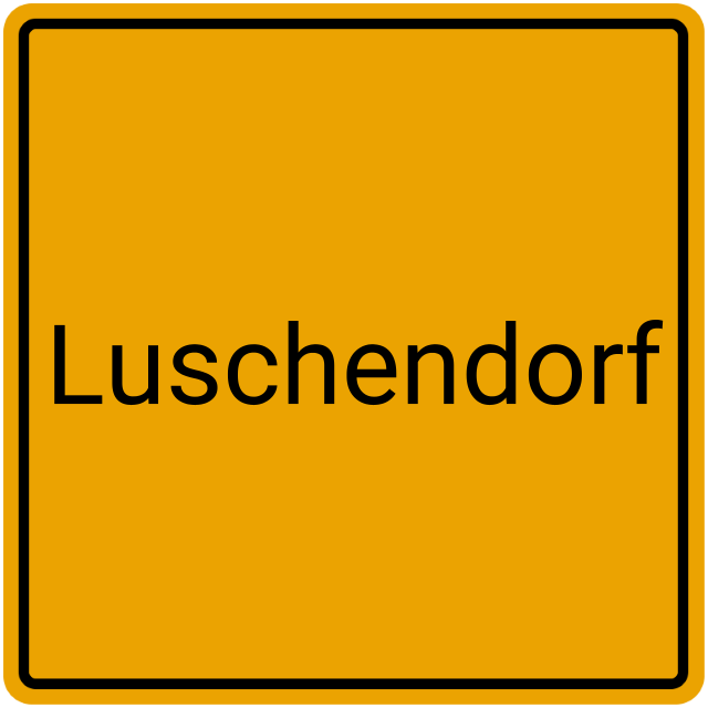 Meldebestätigung Luschendorf