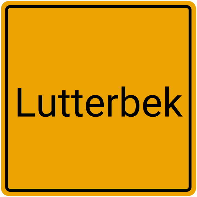 Meldebestätigung Lutterbek