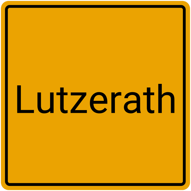 Meldebestätigung Lutzerath