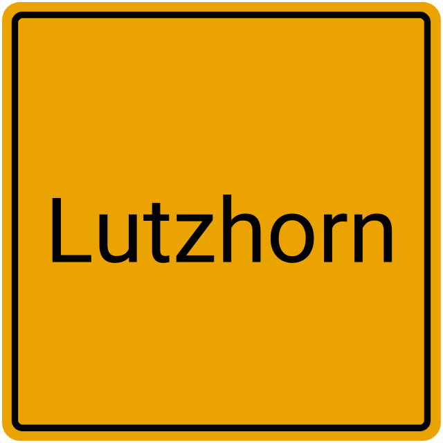 Meldebestätigung Lutzhorn