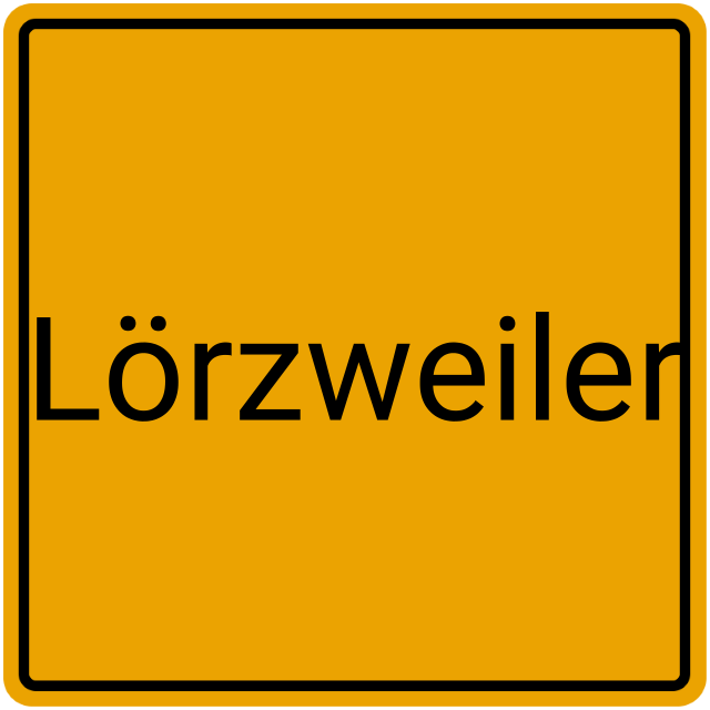 Meldebestätigung Lörzweiler
