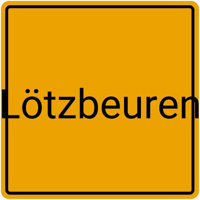 Meldebestätigung Lötzbeuren