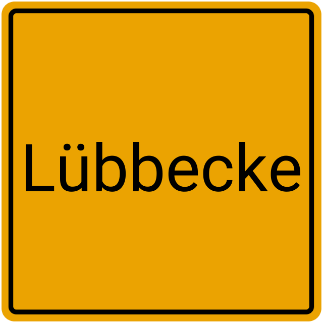 Meldebestätigung Lübbecke