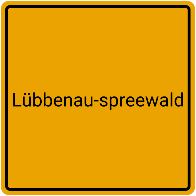 Meldebestätigung Lübbenau-Spreewald