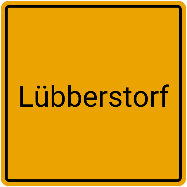 Meldebestätigung Lübberstorf