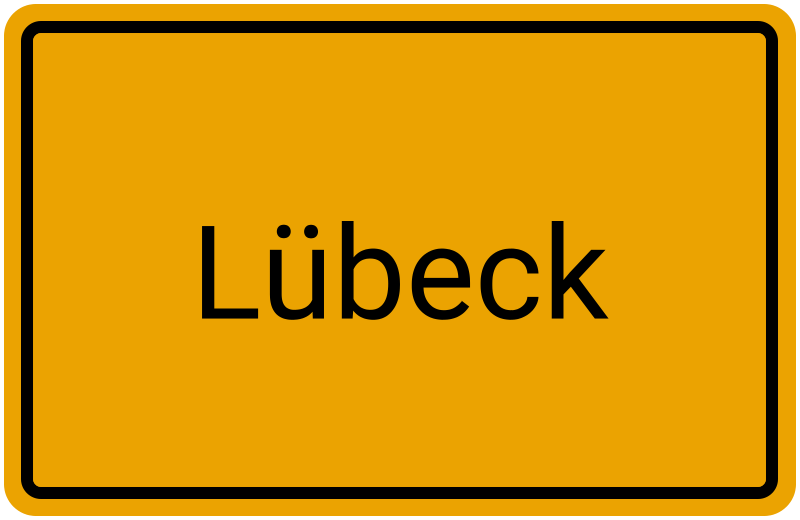 Meldebestätigung Lübeck