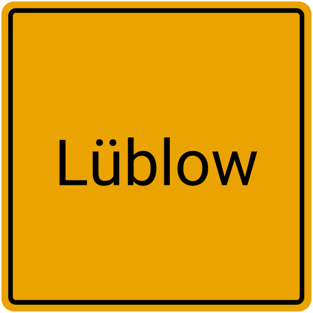 Meldebestätigung Lüblow