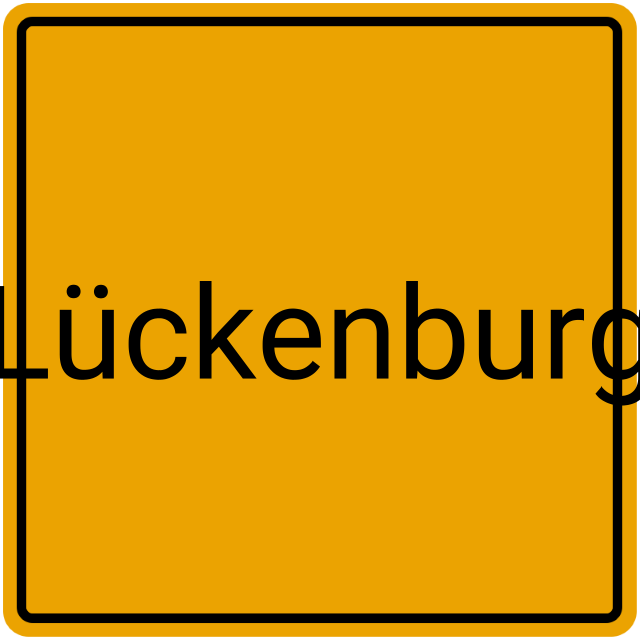 Meldebestätigung Lückenburg