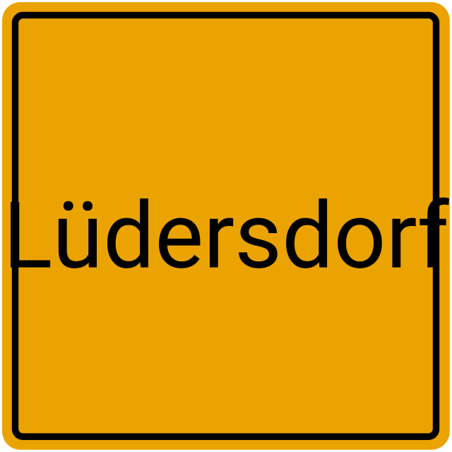 Meldebestätigung Lüdersdorf