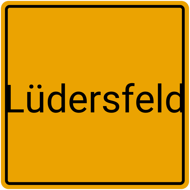 Meldebestätigung Lüdersfeld