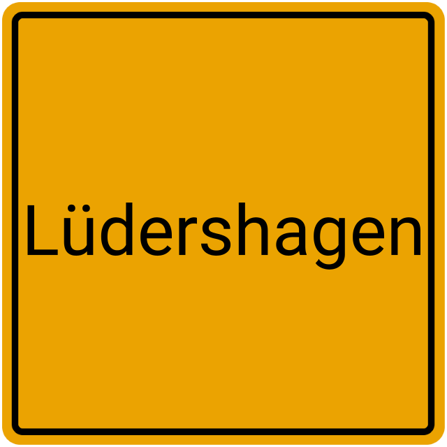 Meldebestätigung Lüdershagen