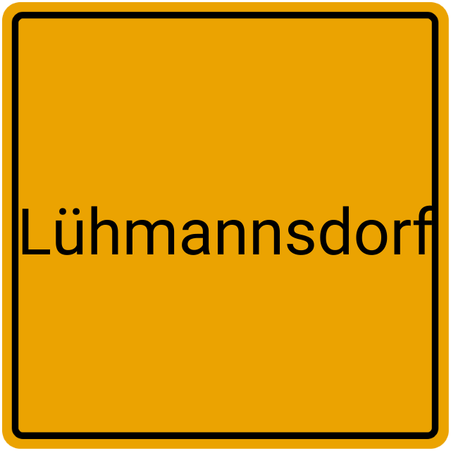 Meldebestätigung Lühmannsdorf