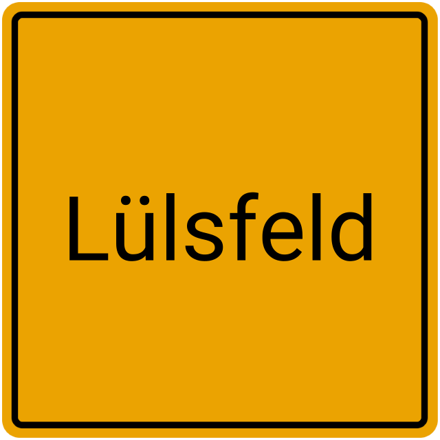 Meldebestätigung Lülsfeld