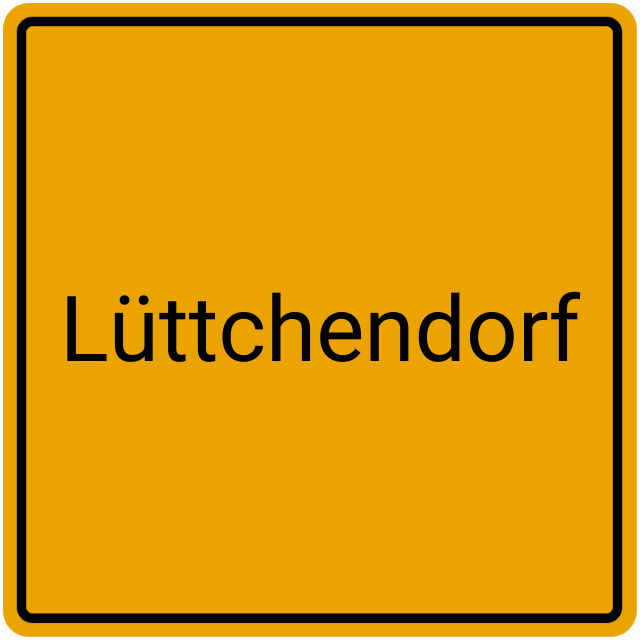 Meldebestätigung Lüttchendorf