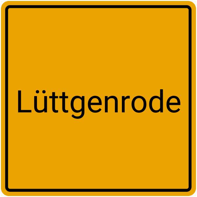 Meldebestätigung Lüttgenrode