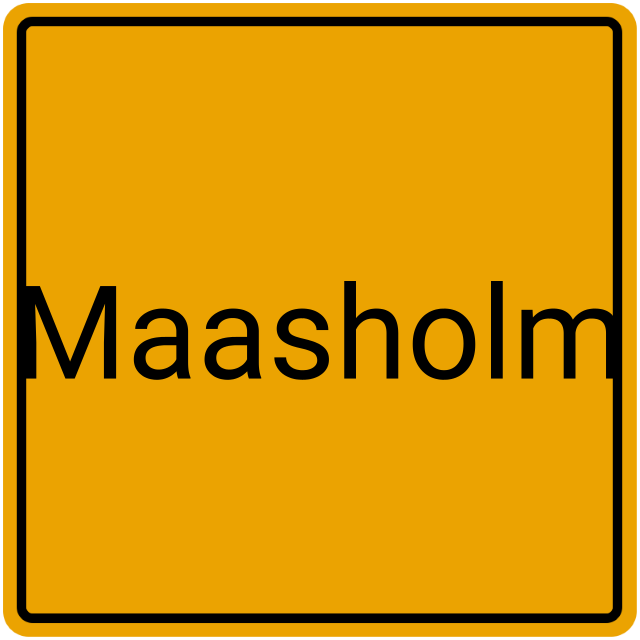 Meldebestätigung Maasholm