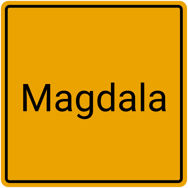 Meldebestätigung Magdala