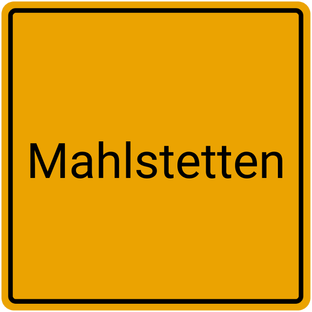 Meldebestätigung Mahlstetten