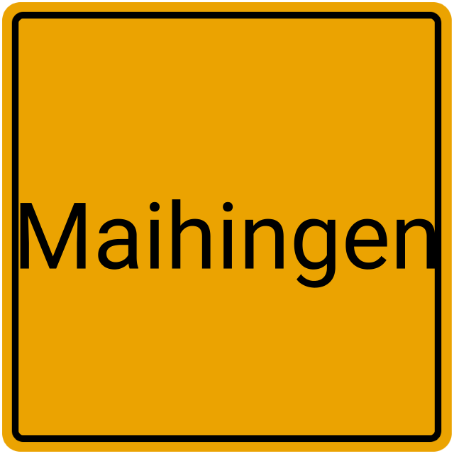 Meldebestätigung Maihingen