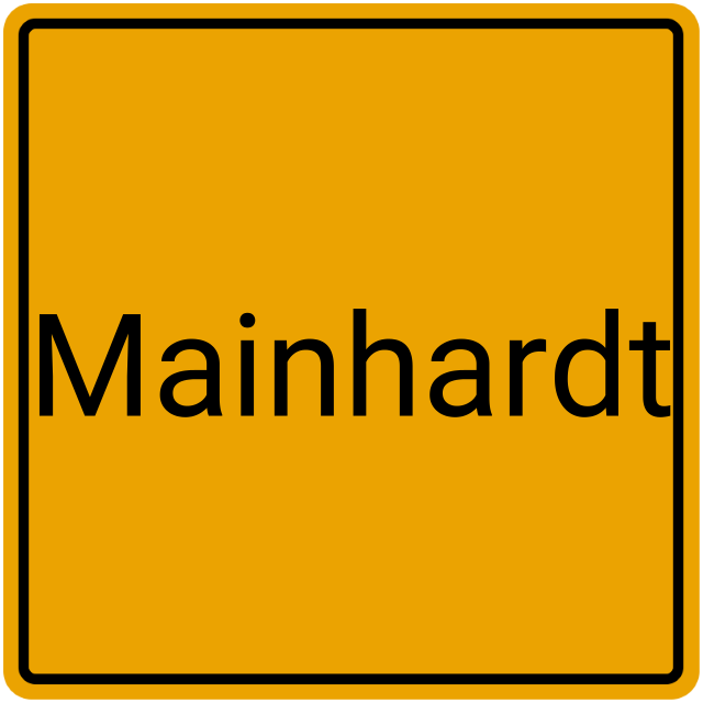 Meldebestätigung Mainhardt