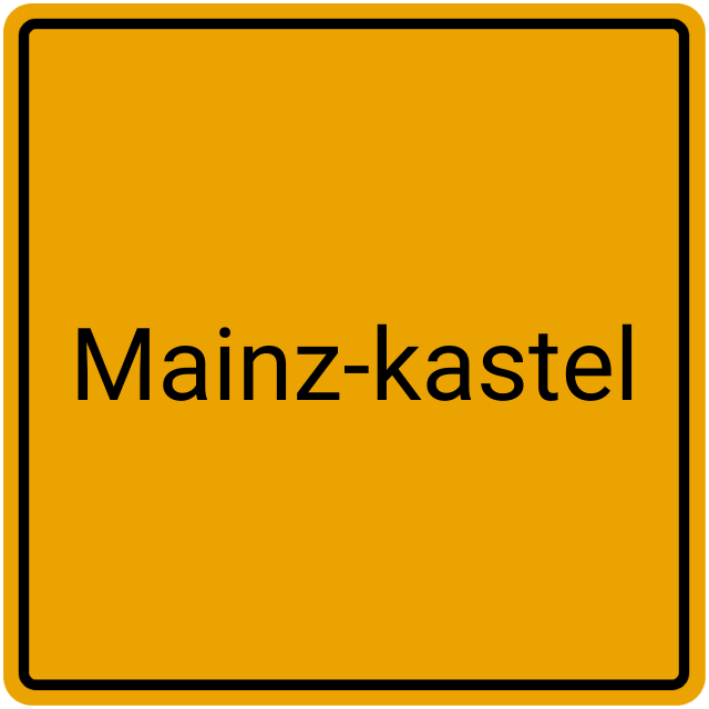 Meldebestätigung Mainz-Kastel