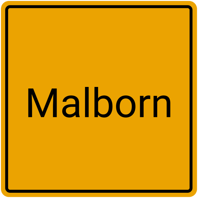 Meldebestätigung Malborn