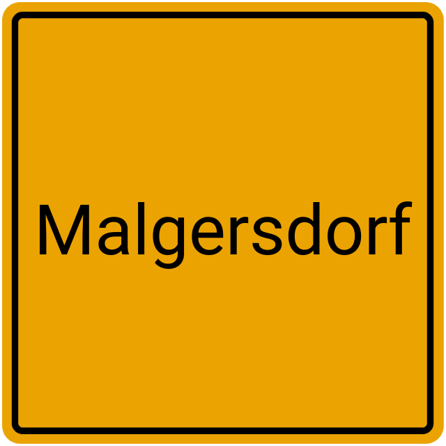 Meldebestätigung Malgersdorf