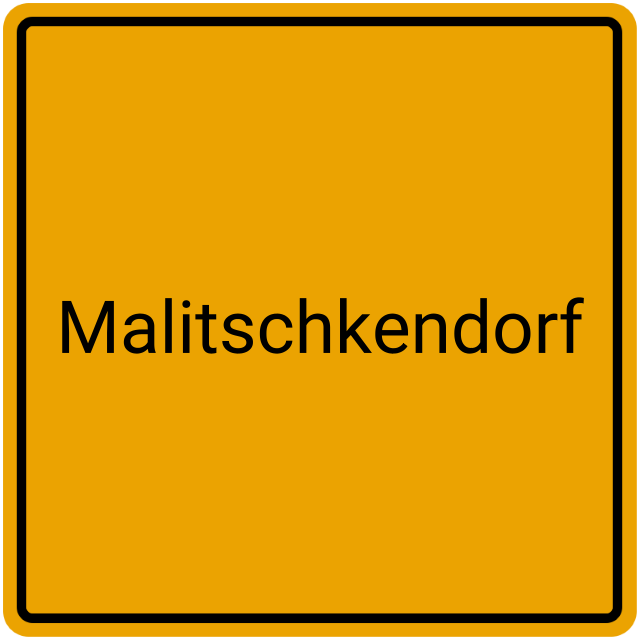 Meldebestätigung Malitschkendorf