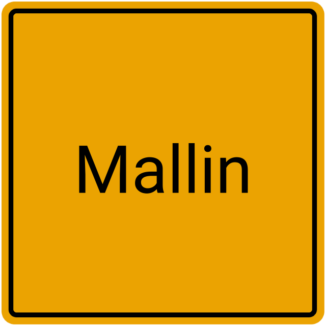 Meldebestätigung Mallin