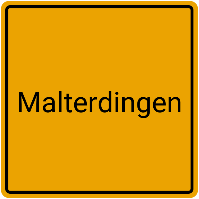 Meldebestätigung Malterdingen