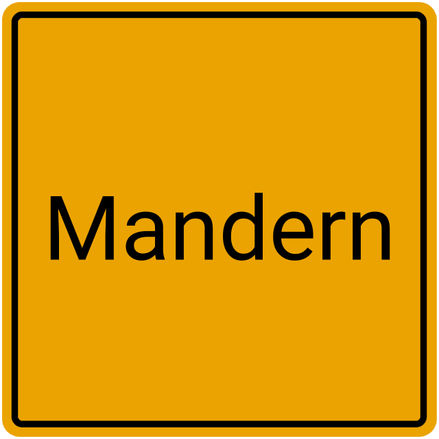 Meldebestätigung Mandern