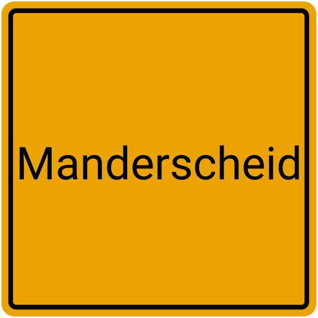 Meldebestätigung Manderscheid