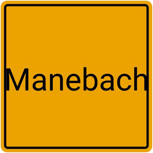 Meldebestätigung Manebach