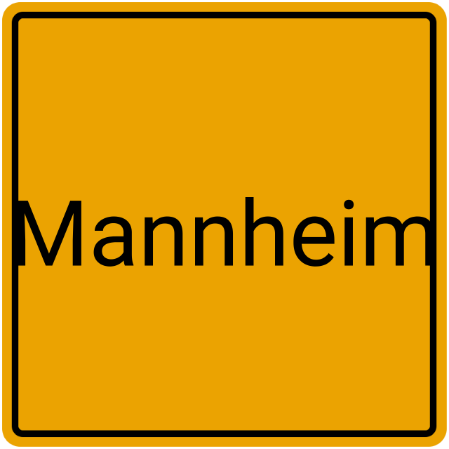 Meldebestätigung Mannheim