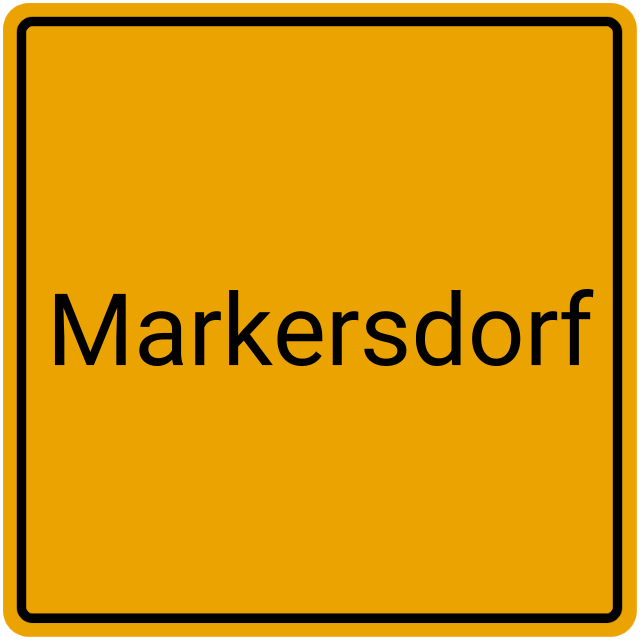 Meldebestätigung Markersdorf