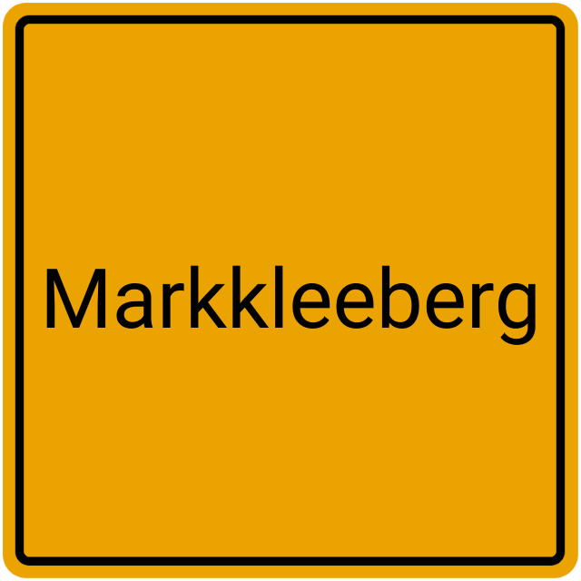 Meldebestätigung Markkleeberg