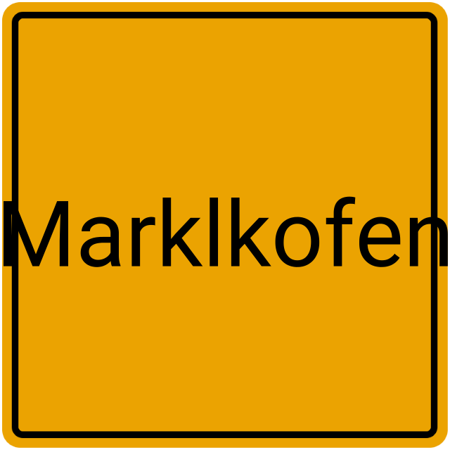 Meldebestätigung Marklkofen