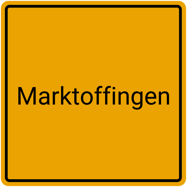 Meldebestätigung Marktoffingen