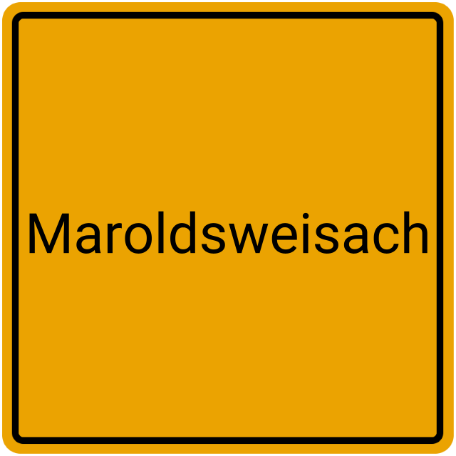 Meldebestätigung Maroldsweisach