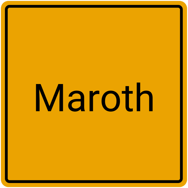 Meldebestätigung Maroth