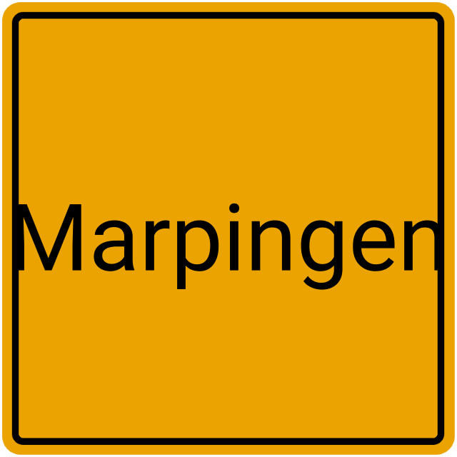 Meldebestätigung Marpingen