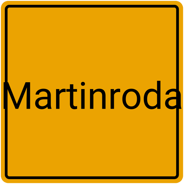 Meldebestätigung Martinroda