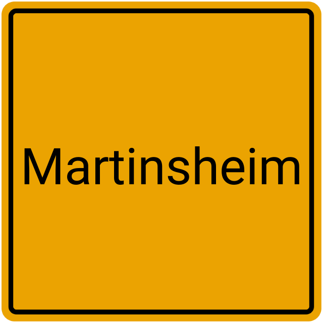 Meldebestätigung Martinsheim